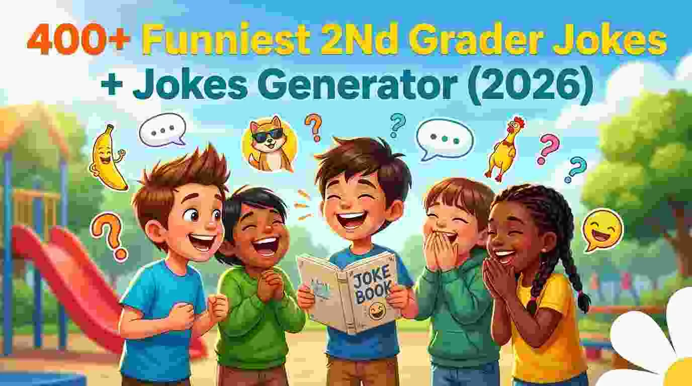 Funniest 2Nd Grader Jokes + Jokes Generator