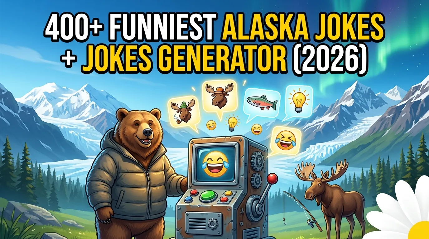 Funniest Alaska Jokes + Jokes Generator