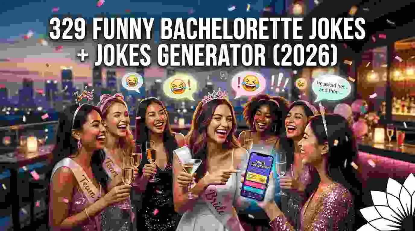 Funny Bachelorette Jokes + Jokes Generator