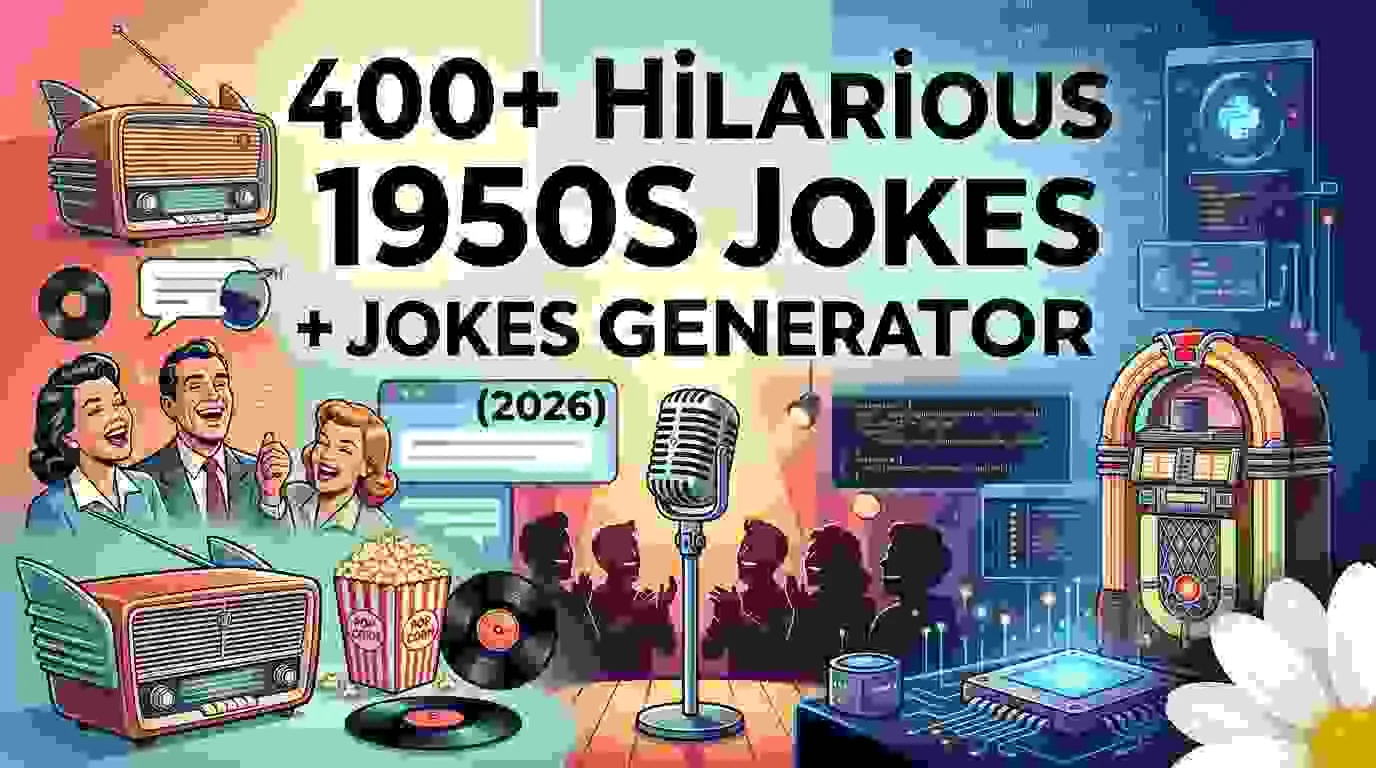 Hilarious 1950S Jokes + Jokes Generator