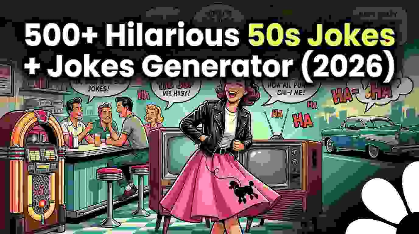 Hilarious 50s Jokes + Jokes Generator