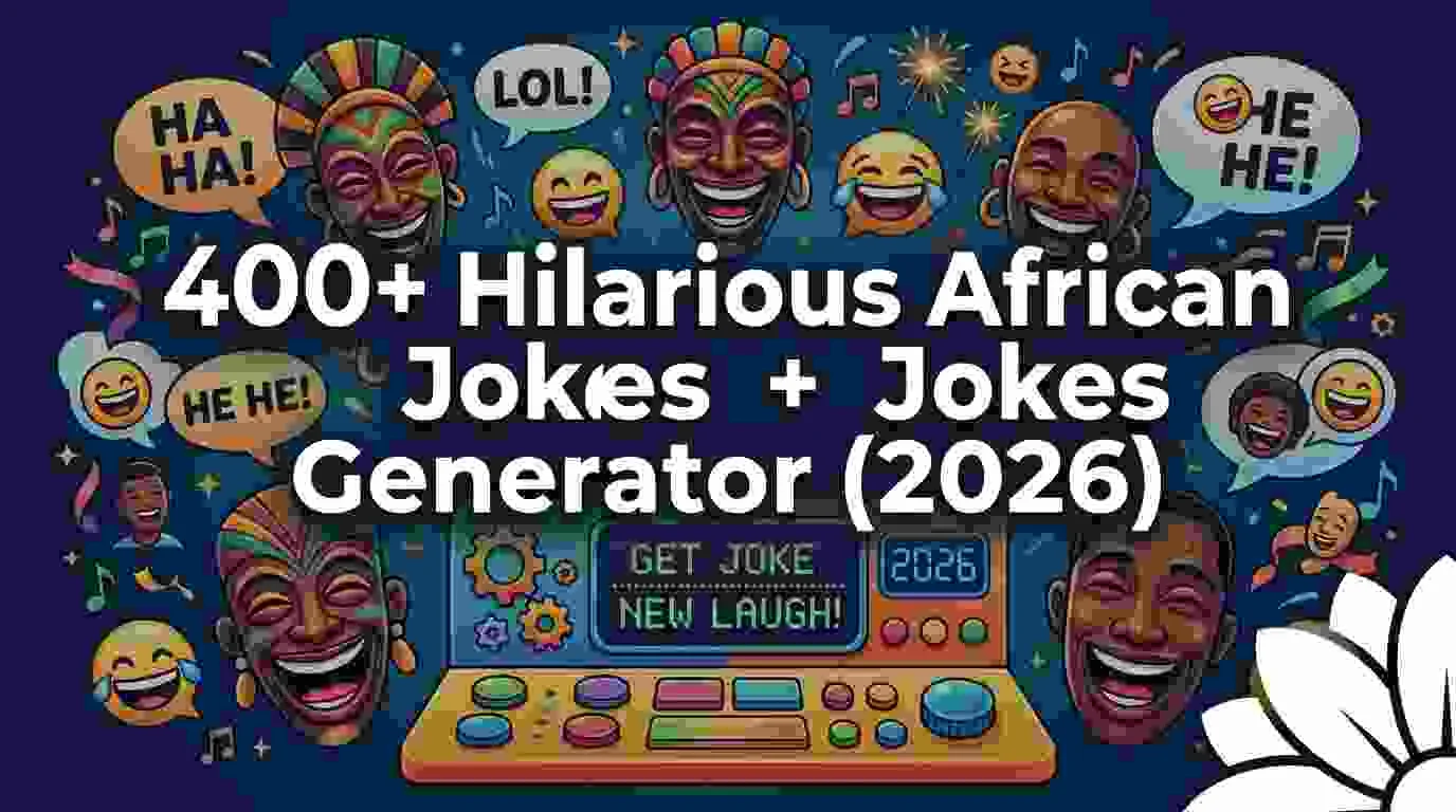 Hilarious African Jokes + Jokes Generator