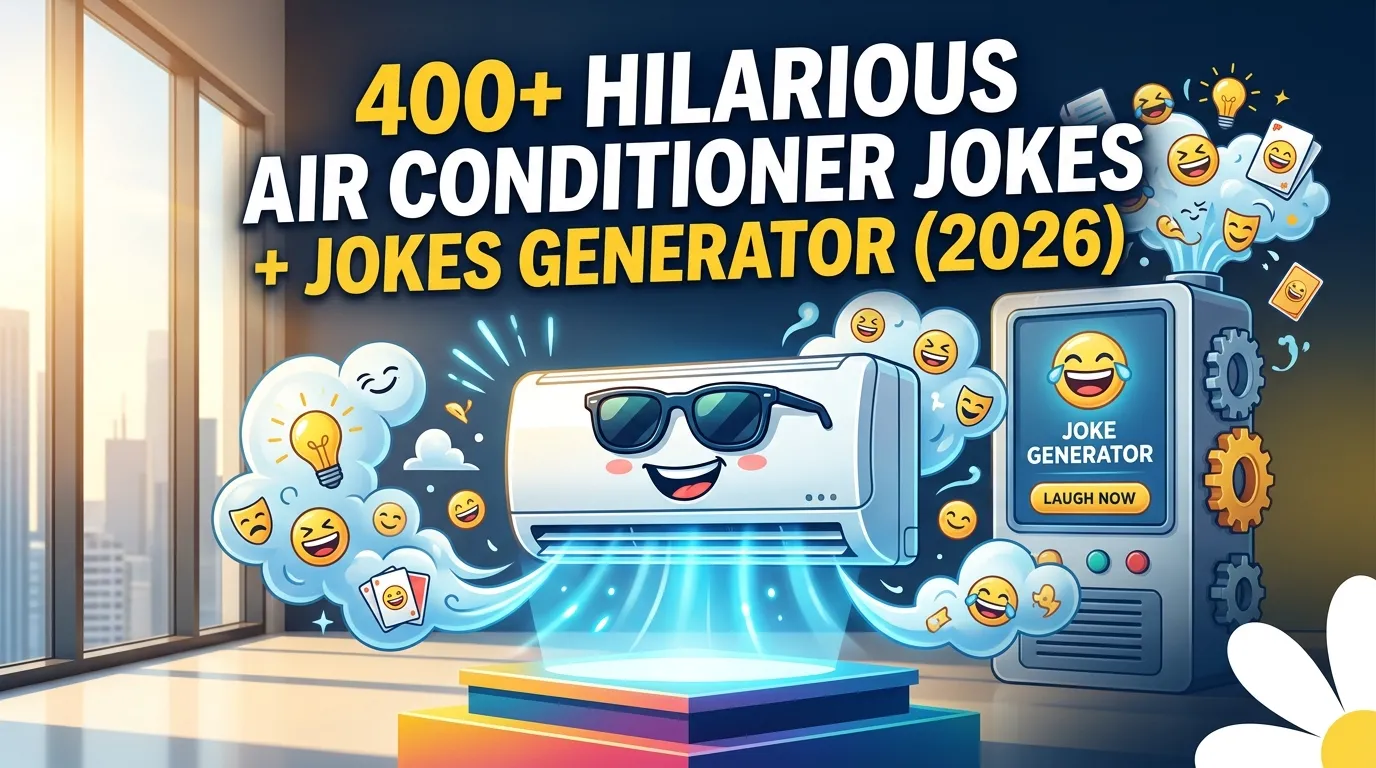 Hilarious Air Conditioner Jokes + Jokes Generator (2026)