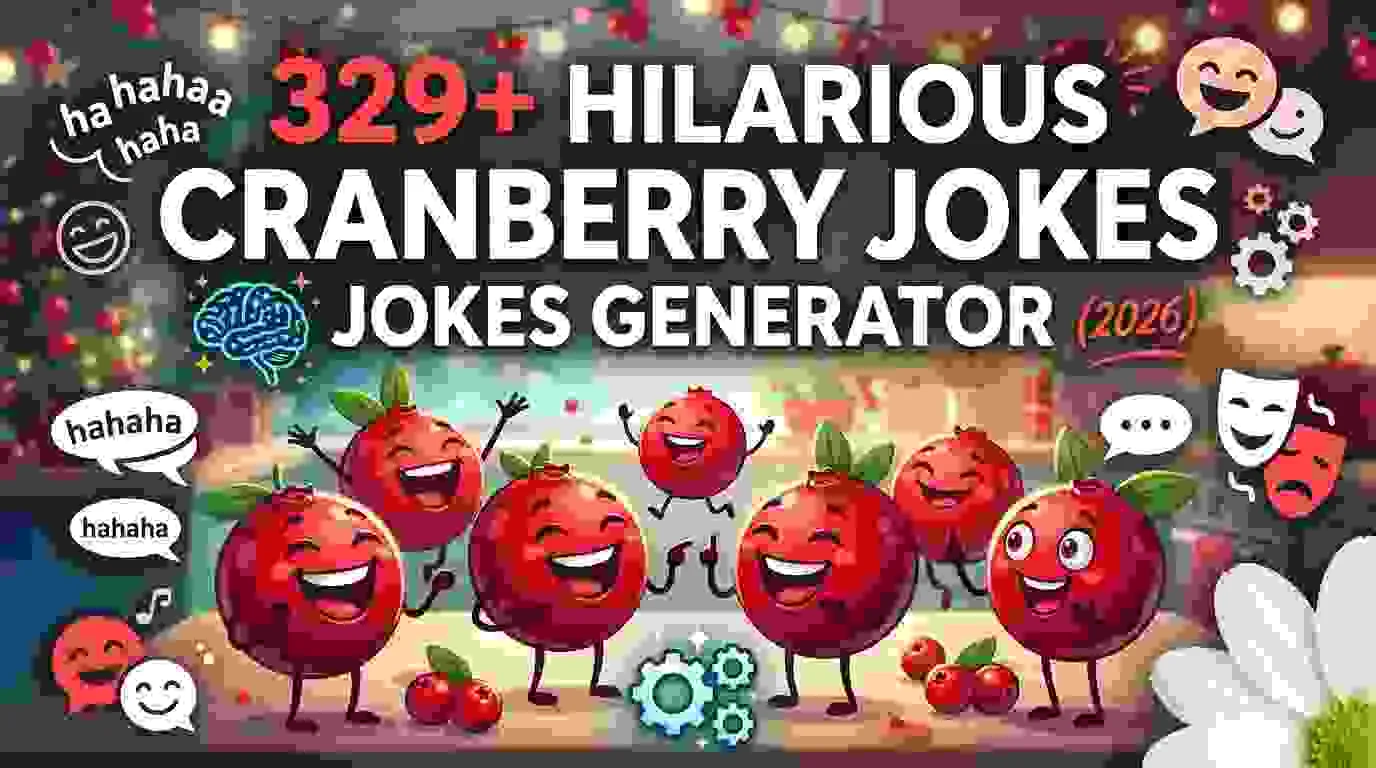 Hilarious Cranberry Jokes + Jokes Generator