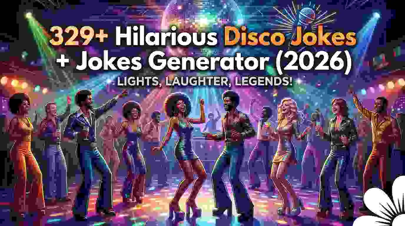 Hilarious Disco Jokes + Jokes Generator