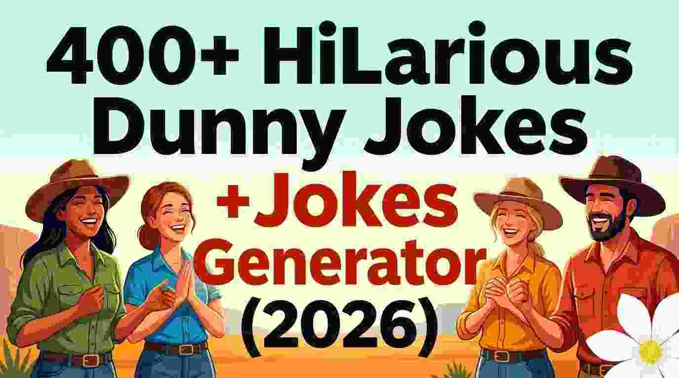 Hilarious Dunny Jokes + Jokes Generator