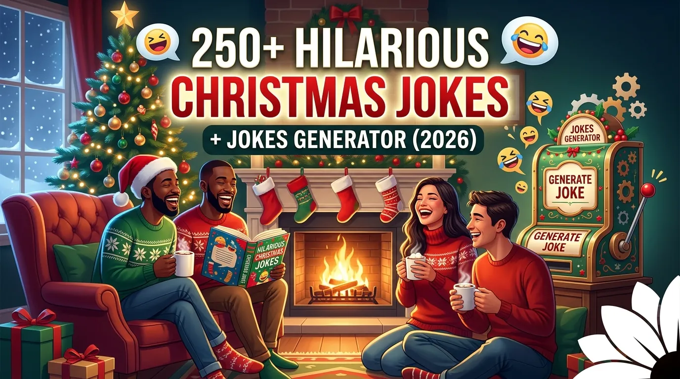 Hilarious Christmas Jokes + Jokes Generator