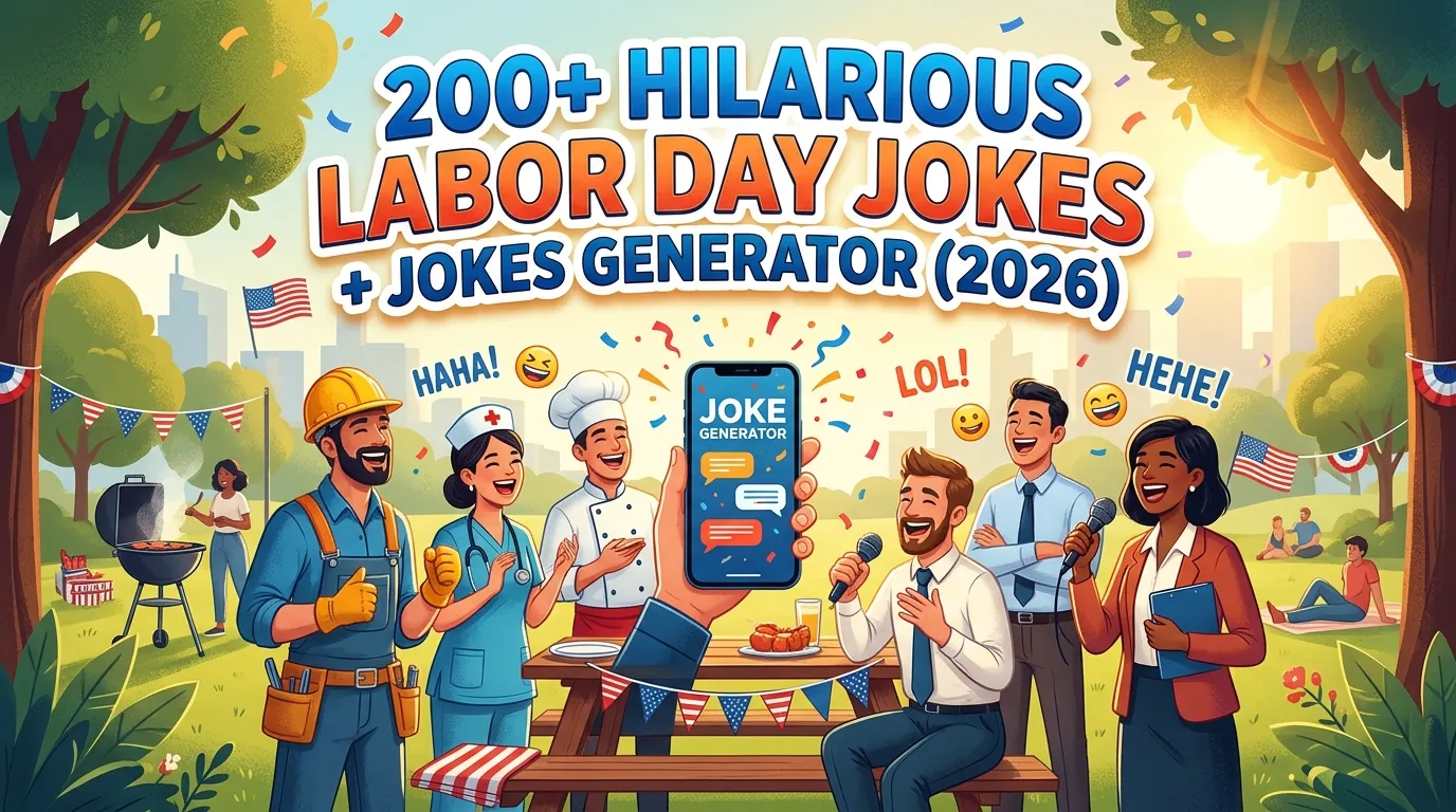 Hilarious Labor Day Jokes + Jokes Generator