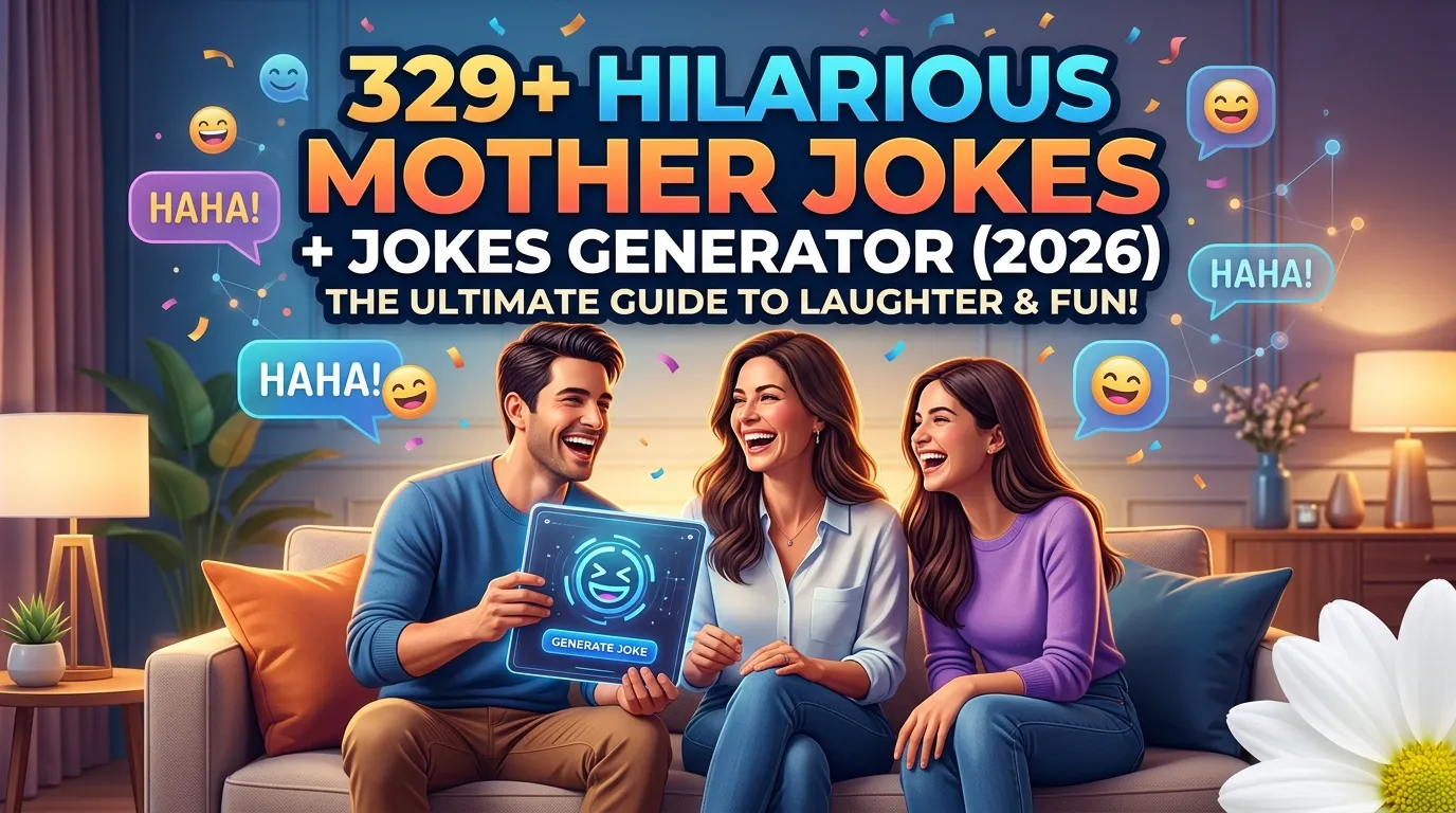 Hilarious Mother Jokes + Jokes Generator