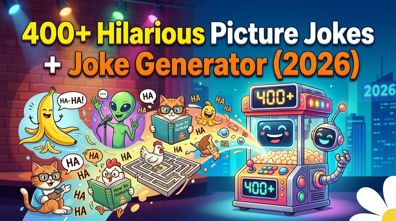 Hilarious Picture Jokes + Joke Generator