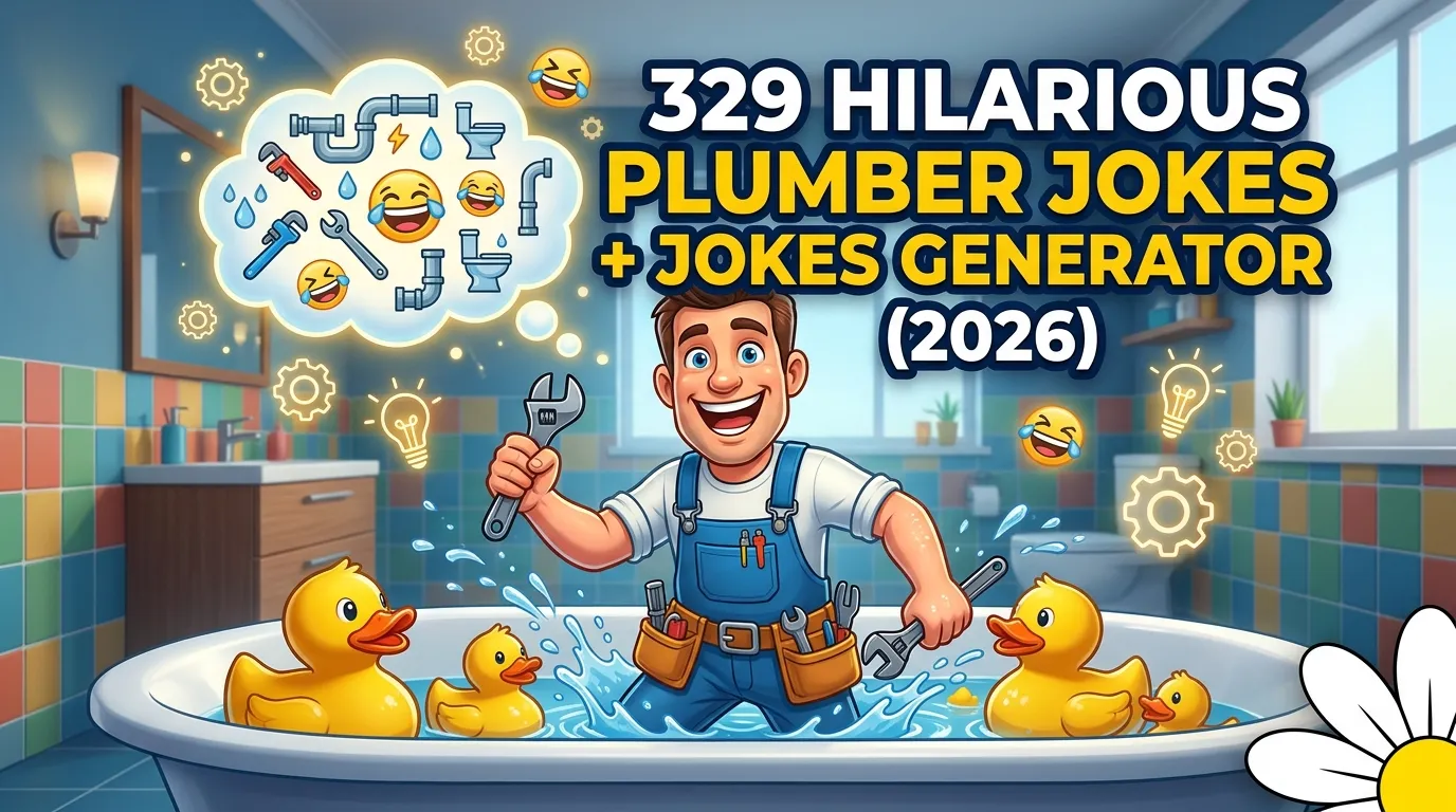 Hilarious Plumber Jokes + Jokes Generator