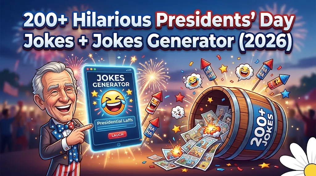 Hilarious Presidents' Day Jokes + Jokes Generator