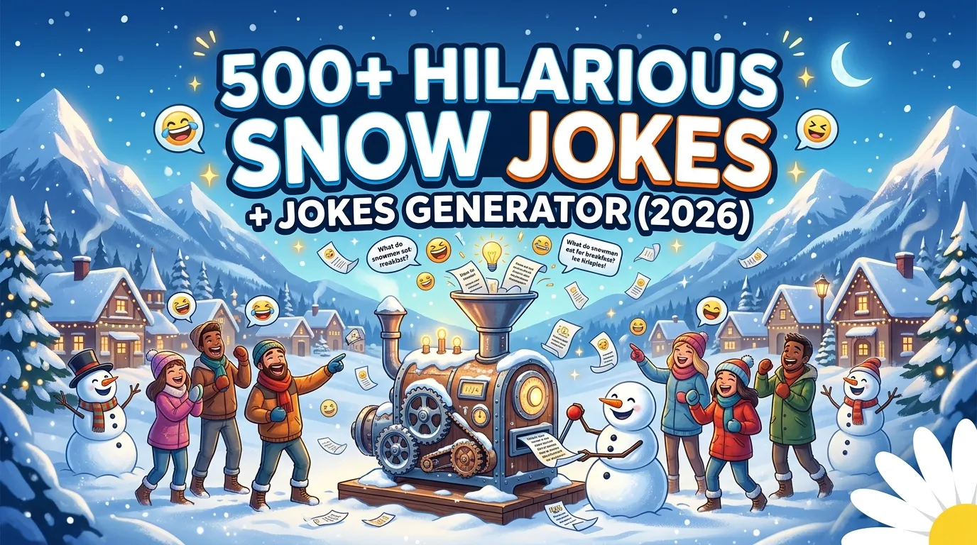 Hilarious Snow Jokes + Jokes Generator
