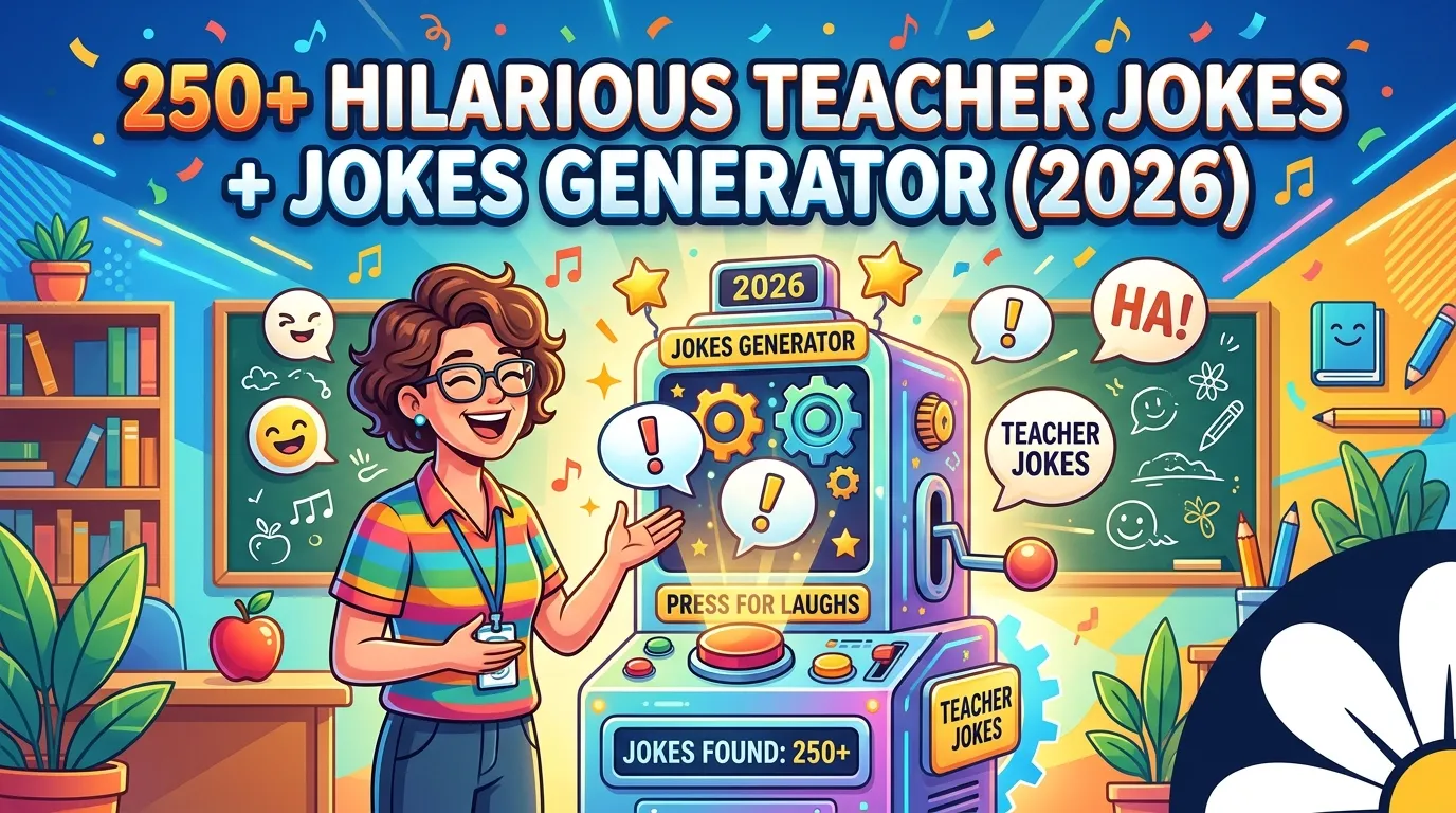 Hilarious Teacher Jokes + Jokes Generator