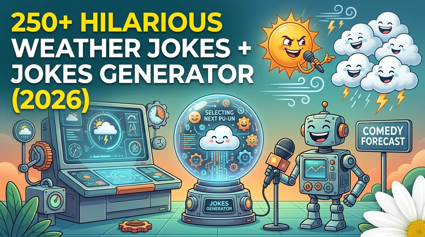 Hilarious Weather Jokes + Jokes Generator